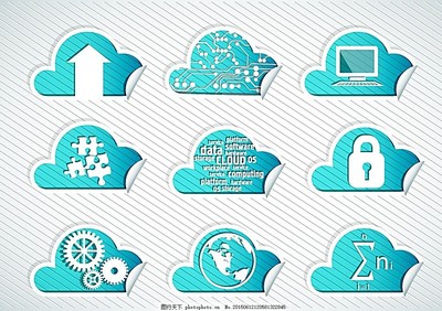 云端之眼 信息技术中的云系统图标设计艺术与功能